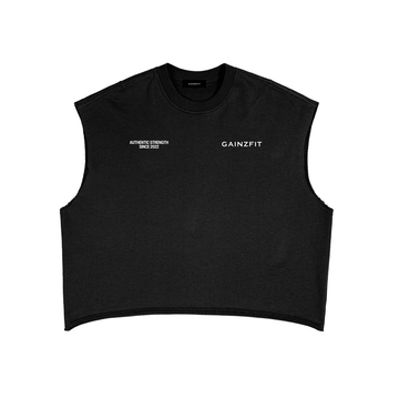 GF Strength Div. Boxy Sleeveless Lifting Tee
